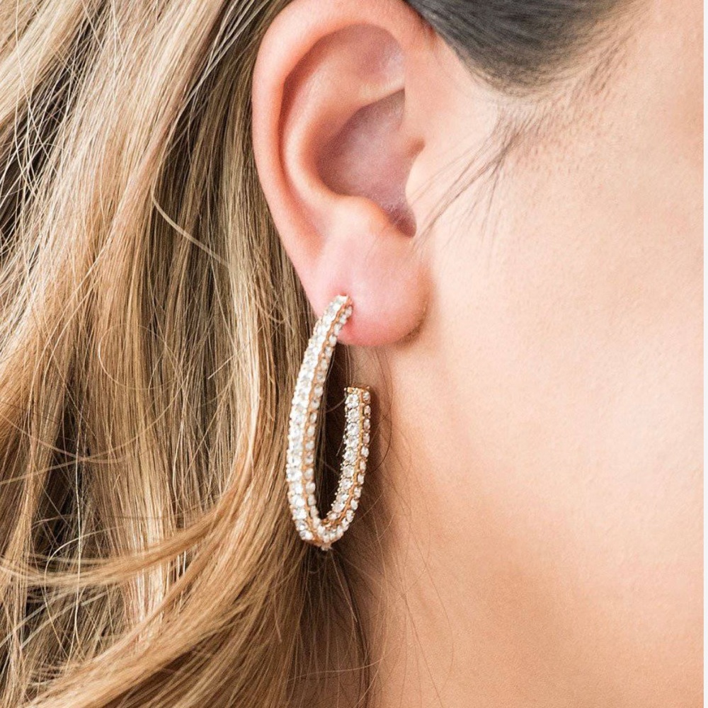 Big Winner, Paparazzi Gold Earrings